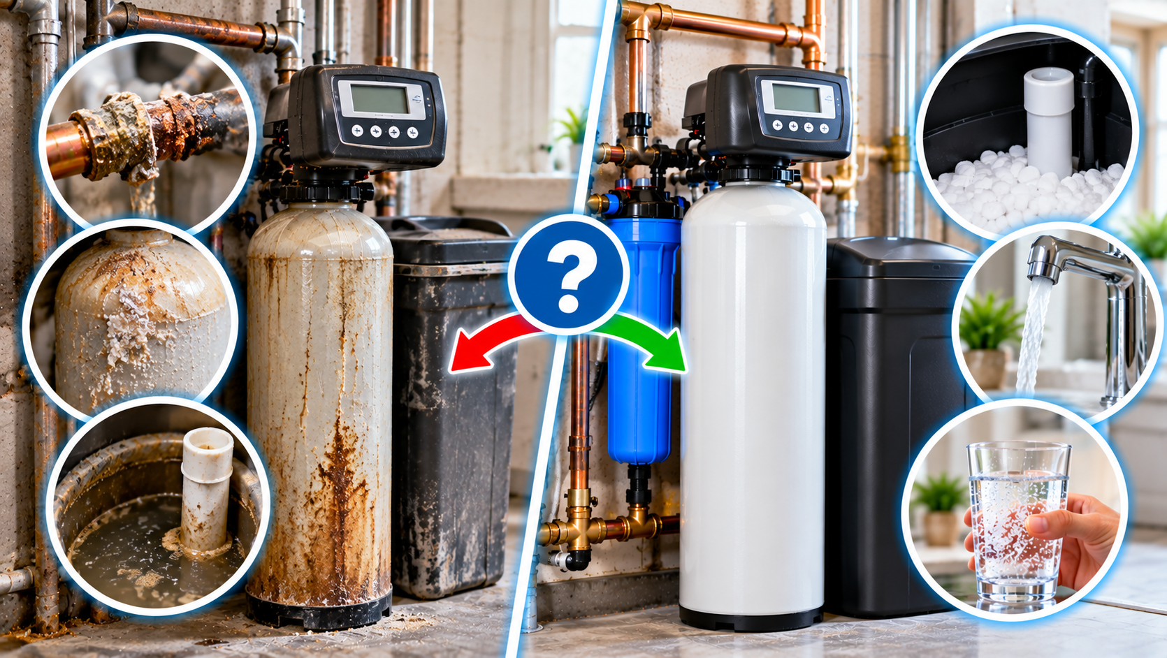 Repair or Replace Your Old Water Softener?