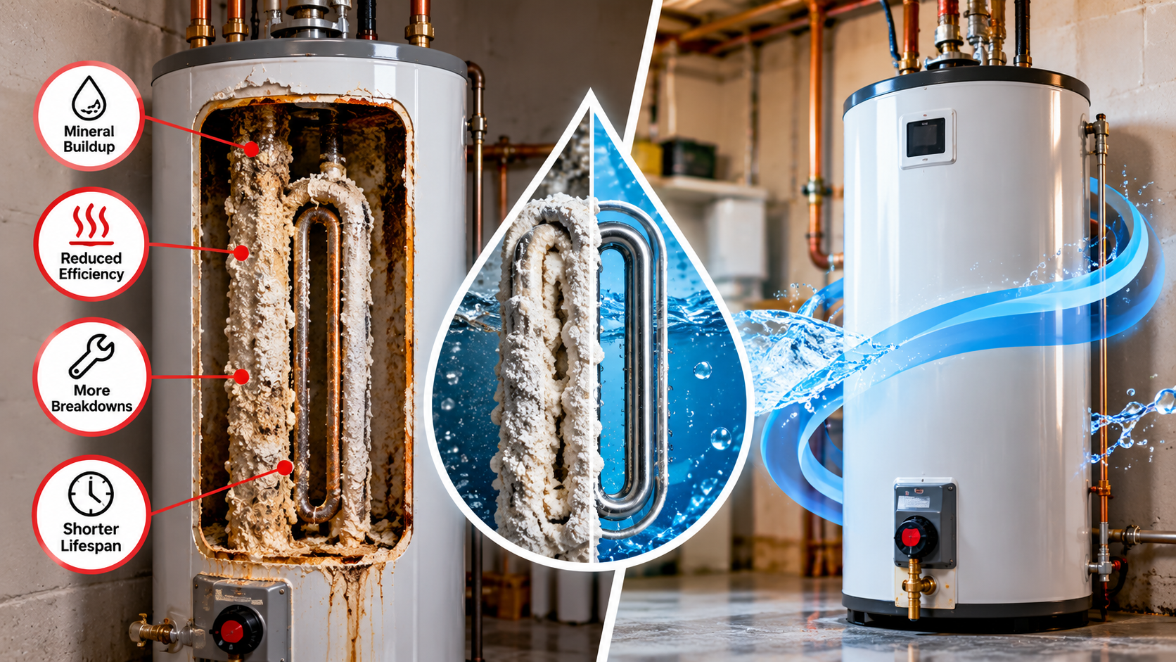 How Hard Water Shortens the Life of Your Water Heater