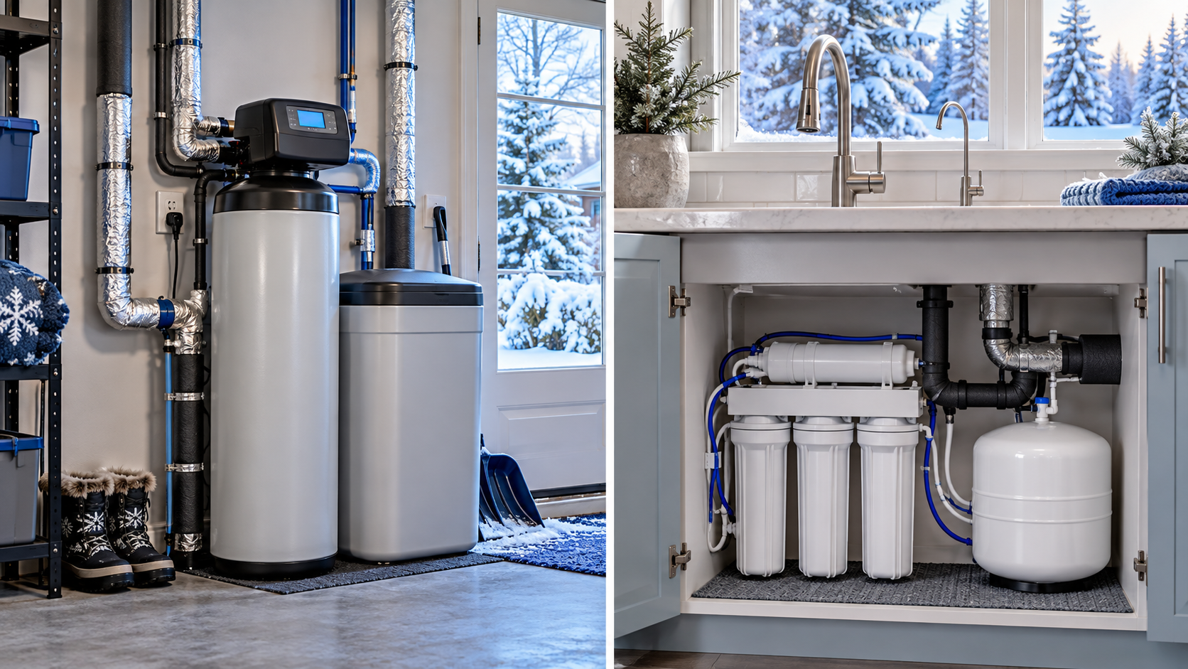 Protect Your Water Softener and RO System in Winter