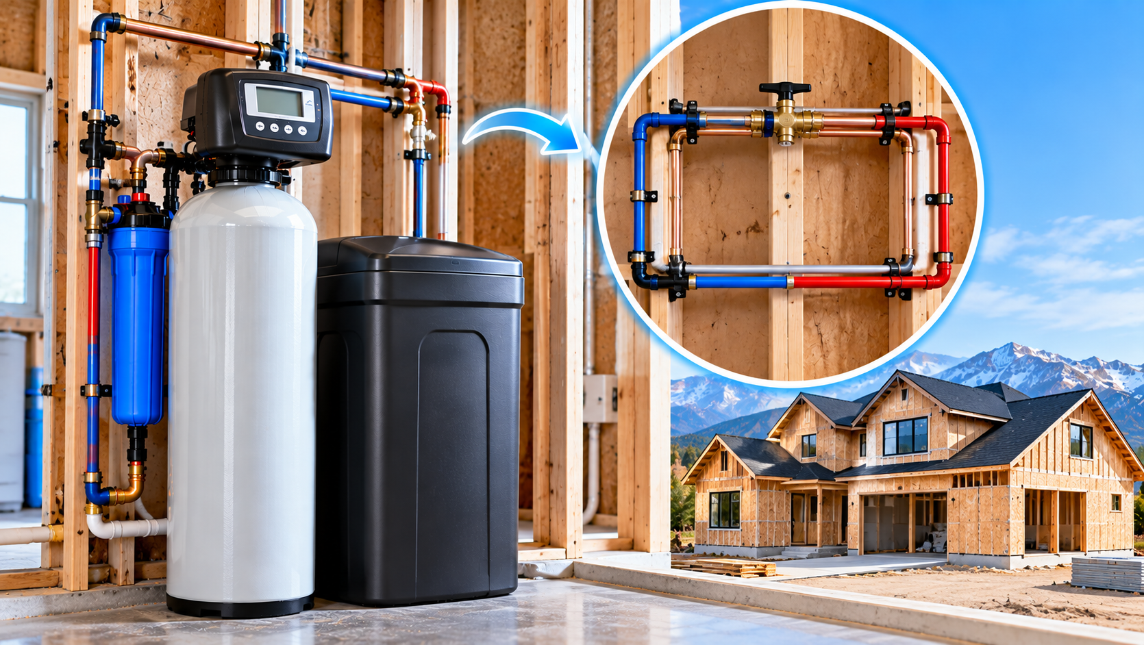Water Softener Loop in New Construction Homes