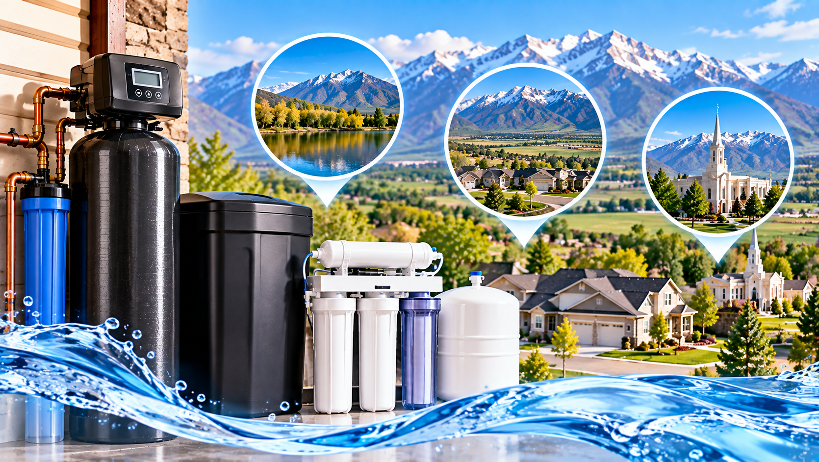 Water Softeners for Spanish Fork, Mapleton and Santaquin